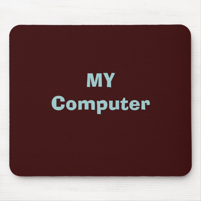 MY Computer Mouse Mat (Front)