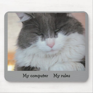 My Computer My Rules Mouse Mat