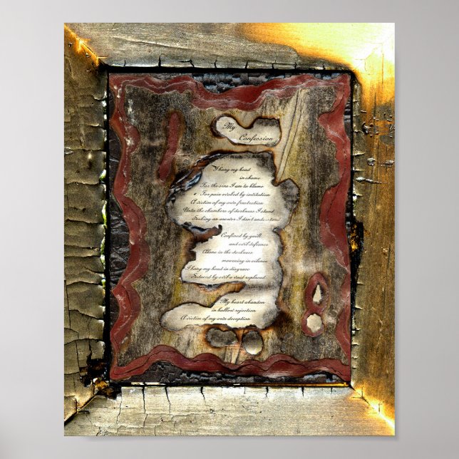 My Confession Poster (Front)