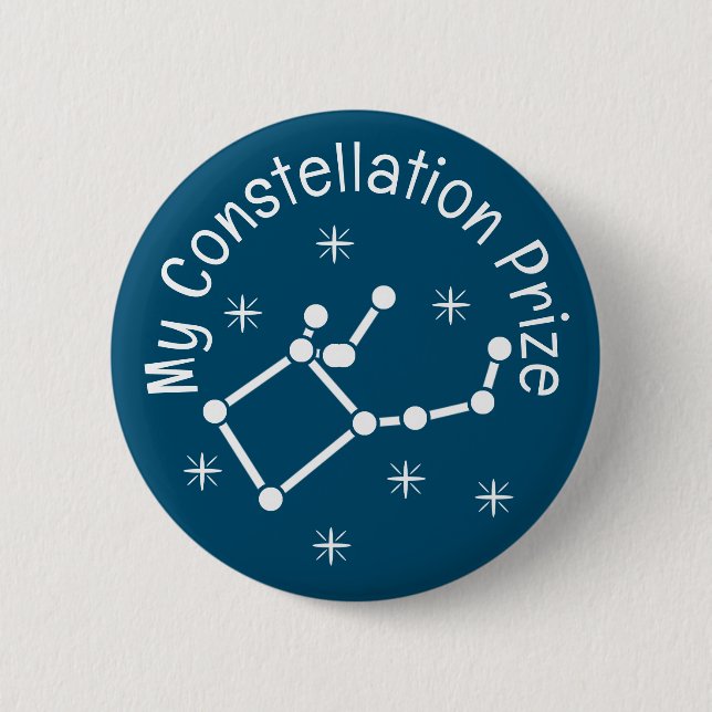 My Constellation Prize Button Party Favour (Front)