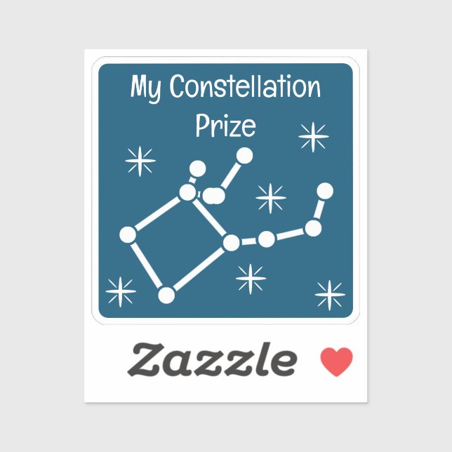 My Constellation Prize Vinyl Sticker Party Favour (Sheet)