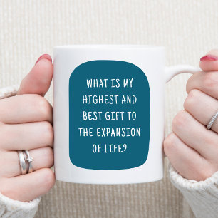 My Contribution to Life Motivational Coffee Mug