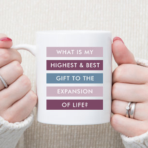 My Contribution to Life Motivational Coffee Mug