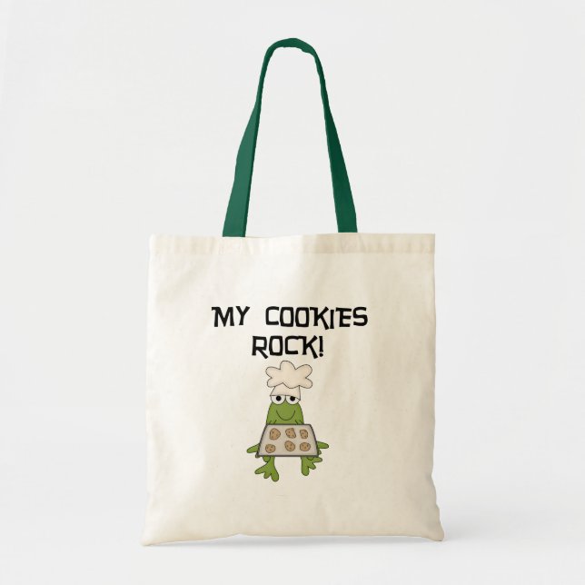 My Cookies Rock Tshirts and Gifts Tote Bag (Front)