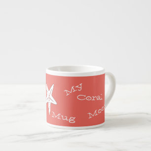 My Coral Mood Starfish Espresso Mug