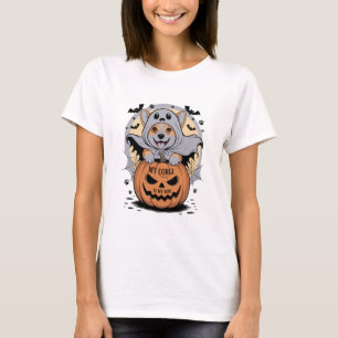 My Corgi is My Boo Halloween T-Shirt