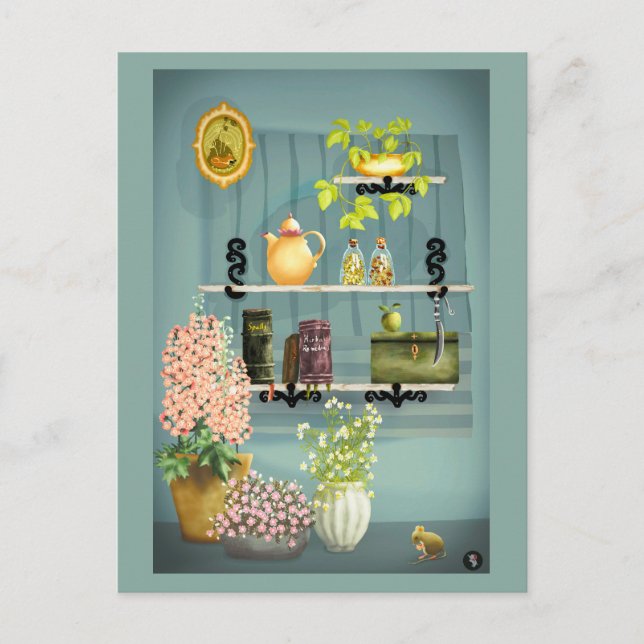My Corner of Witchy Things Postcard (Front)