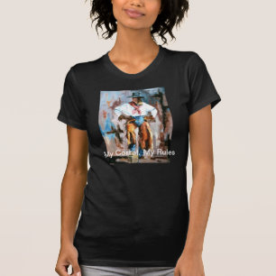 MY CORRAL, MY RULES COWGIRL ATTITUDE TEE