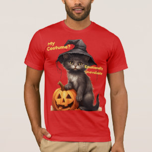 My Costume? Emotionally Unavailable – Funny Hallow T-Shirt