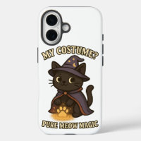 My Costume? Pure Meow Magic Halloween Witch Cat