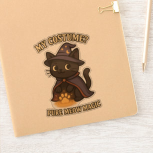 My Costume Pure Meow Magic Witch Cat Halloween