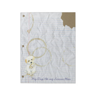 My Coton Ate My Lesson Plan Notepad