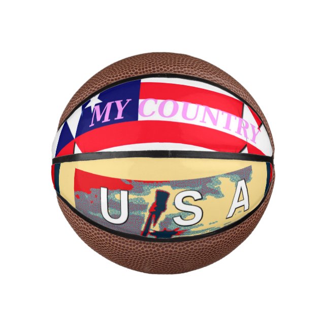My country USA Basketball game of champions (Front)