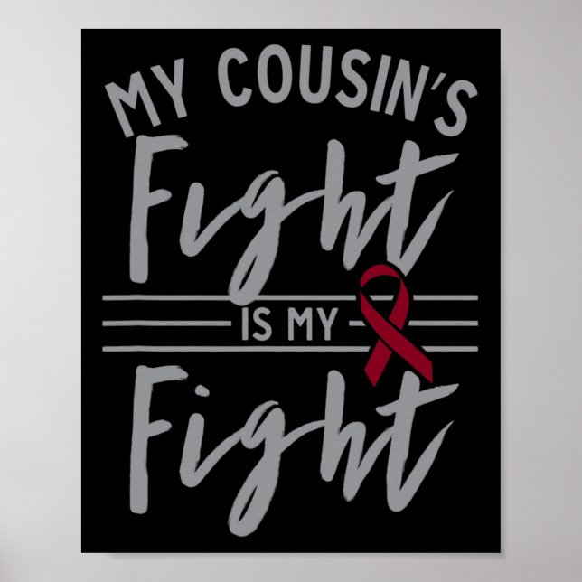 My Cousin's Fight is My Fight Sickle Cell Anaemia  Poster (Front)