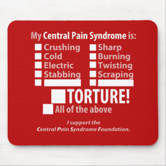 My CPS Symptom Checklist Mouse Mat