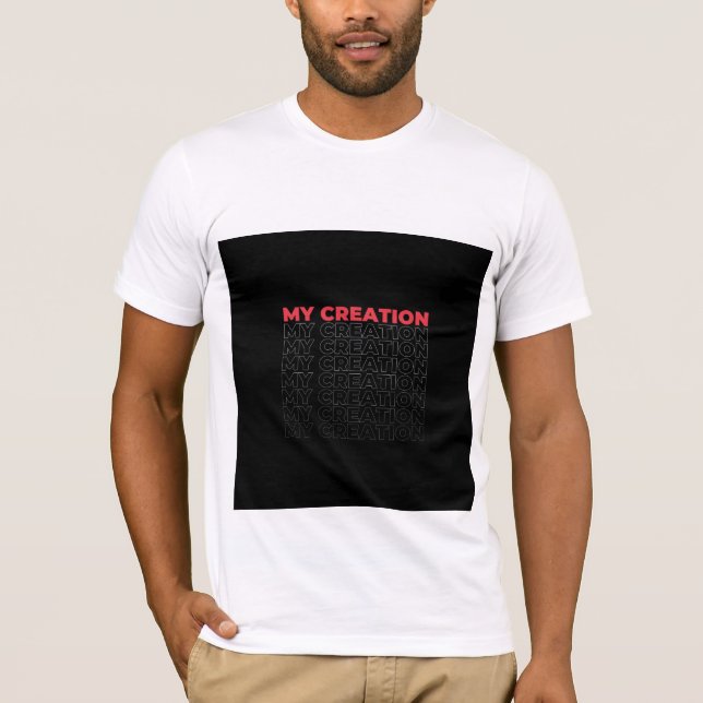 My Creation – Aesthetic Mood T-Shirt (Front)
