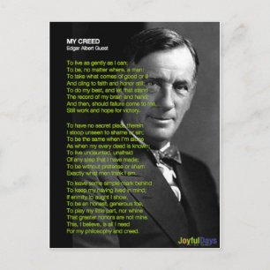 My Creed Postcard
