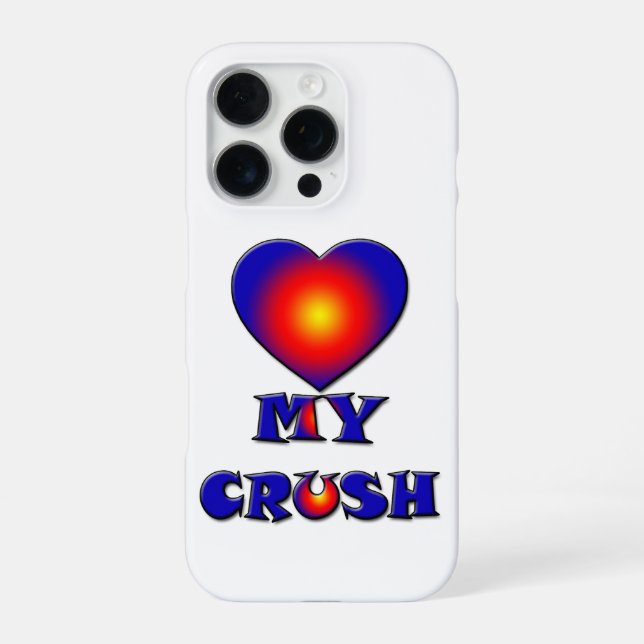 MY CRUSH iPhone CASE (Back)