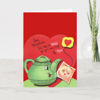 My Cup of Tea Valentine Holiday Card