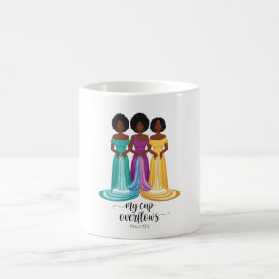 My Cup Overflows Scripture Mug