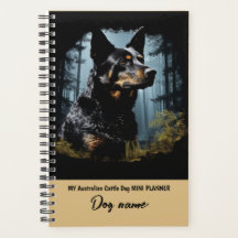 My Custom Dog Name Australian Cattle Dog Portrait