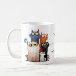 My Cute Cat Videos Watching Coffee Mug