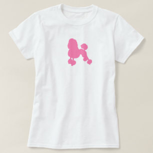 My Cute Pink Poodle Women T Shirt