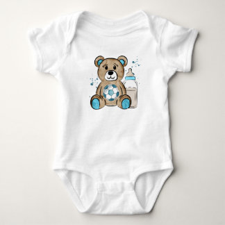 My Cute Tedy Bear Baby Bodysuit