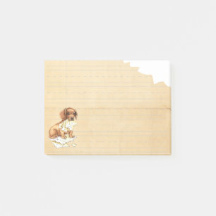 My Dachshund Ate my Homework Post-it Notes