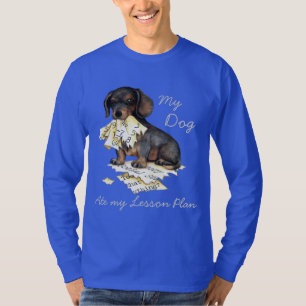 My Dachshund Ate My Lesson Plan T-Shirt