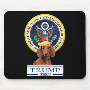 My Dachshund For Trump Mouse Mat