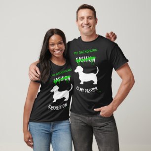 My Dachshund is my passion: Dog lover T-Shirt