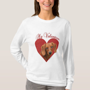 My Dachshund Valentine T-Shirt