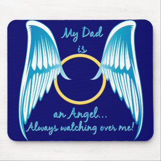 My Dad is an Angel Mouse Mat