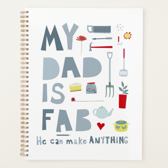 My Dad is Fab Planner (Front)