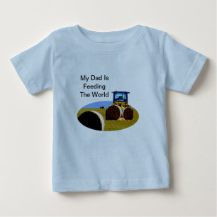 My Dad Is Feeding The World, Baby T-Shirt