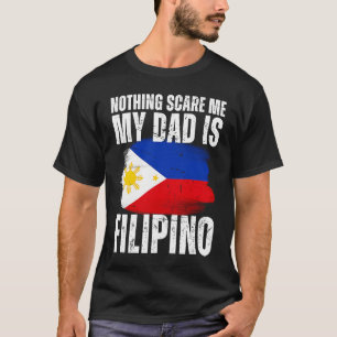 My Dad is Filipino Philippine Pride Flag Heritage T-Shirt