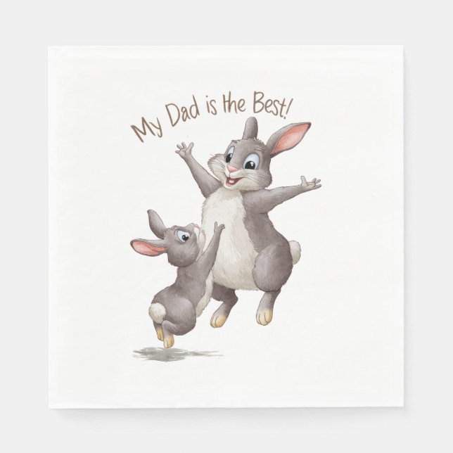 My Dad Is The Best Napkin (Front)