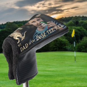 My Dad is The Best Tee Rex Kids Photo Golf Head Cover