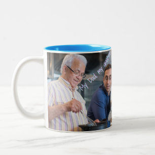 My Dad, My Anchor Two-Tone Coffee Mug