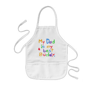 My Dad My Best Buddy T-shirts and Gifts Kids Apron