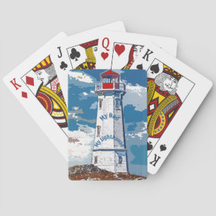 My Dad My Lighthouse Father's Day Inspiring Playing Cards