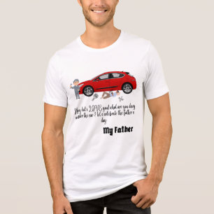 My Dad the Mechanic – Coolest Fixer all time Tri-Blend Shirt
