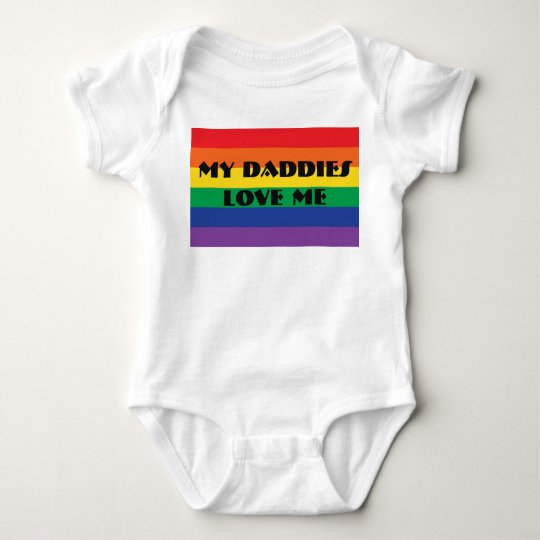 My Daddies Love Me Baby Bodysuit