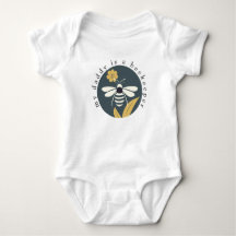 "My Daddy is a Beekeeper" Infant One-piece