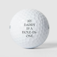 My Daddy is a Hole-in-One