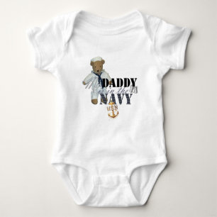 My Daddy is in the Navy Baby Bodysuit