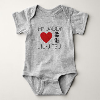 My DADDY LOVE JIU-JITSU INFANT ONSIE Baby Bodysuit