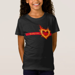 My Daddy (Mummy) is a Hero Firefighter Personalise T-Shirt