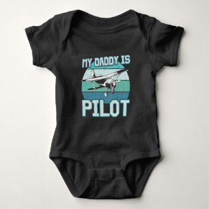 My Daddy/Pilot T-Shirt Baby Bodysuit